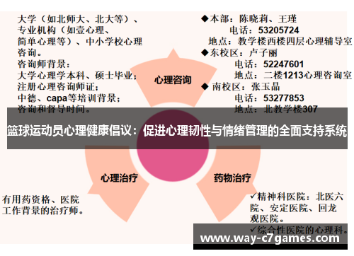 篮球运动员心理健康倡议：促进心理韧性与情绪管理的全面支持系统